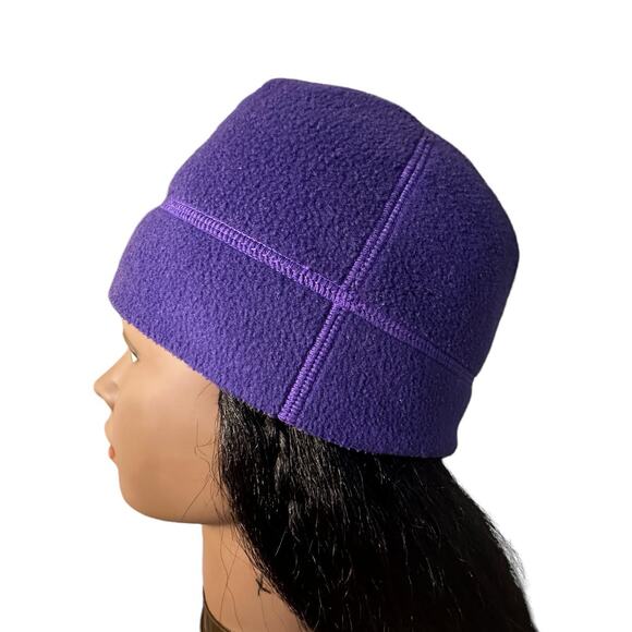 Columbia purple infant fleece beanie Medium - Picture 2 of 5